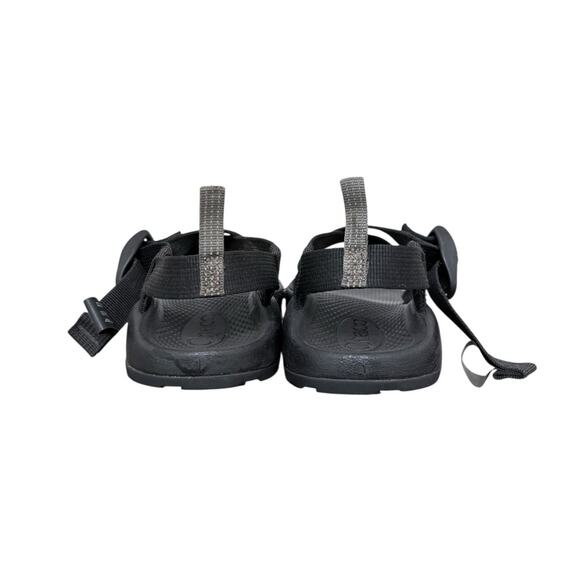 Chaco Z/1 EcoTread Outdoors Walking Sandal Big Kid Black - Unisex Size 1 - Picture 7 of 9